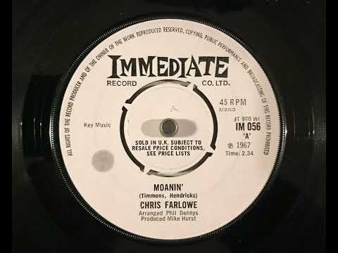 Chris Farlowe - Moanin’ (60’S TRIPPY FUZZ MOD BEAT)