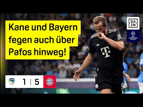 Pafos FC - FC Bayern München | UEFA Champions League | DAZN Highlights