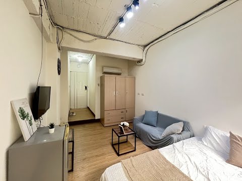 【免服務費】電梯⭐家俱電全⭐寵物可貓⭐西門町商圈 分租套房 萬華區-西寧南路 591租屋 月租17,000元/月