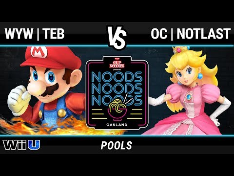 WYW | Teb vs OC | NotLast - Pools - NOODS NOODS NOODS - Oakland Edition (Smash 4)