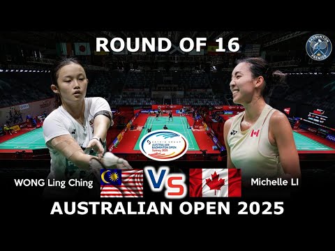 WONG Ling Ching vs Michelle LI | Australian Open 2025 Badminton