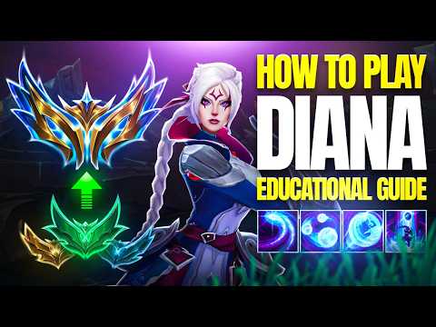 Stop Being Stuck! Use These Fundamentals To Climb! Diana Jungle Guide