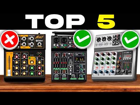 ✅ TOP 5 BEST AUDIO MIXERS 2025 | MUSIC PRODUCTION MIXERS REVIEW