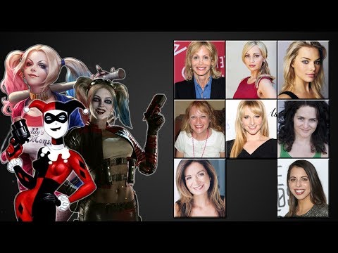 Characters Voice Comparison - "Harley Quinn" (Updated)
