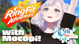 【#R3INEversary 3D RingFit】mocopi time!!! Watch my arms and legs move funny【Pavolia Reine/hololiveID】