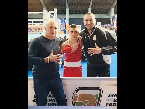19-04-2022 (51kg) Quarterfinal BOXING EUBC Youth AYVAZYAN GOR GEO завоевал минимум бронзовую медаль.
