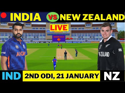 Live: India vs New Zealand, 2nd ODI | Live Scores & Commentary | IND Vs NZ | 2023 Series