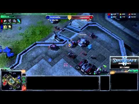 Dreamhack Invitational 2011 Quarterfinal - Game 1 - DuckloadRa (P) vs LiquidJinro (T) part 1/2