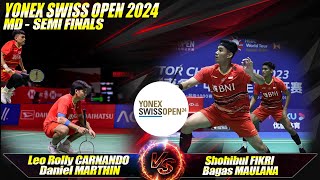 Download lagu Bagas Fikri [INA] /  Leo / Daniel [INA] | Swiss Open 2024 | Semi Finals mp3