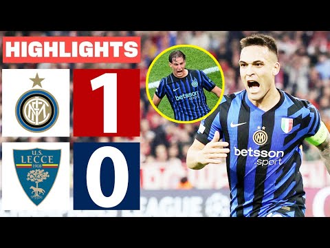 Inter Milan vs Lecce 1-0 - All Goals & Highlights 2026 🔥 Esposito Goal