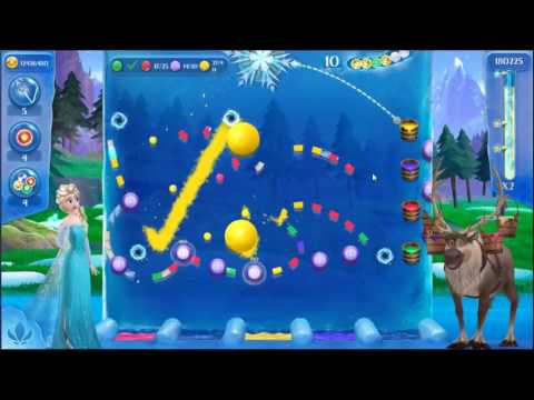 Frozen Free Fall: Icy Shot Level 230 - NO BOOSTERS ☃☃☃