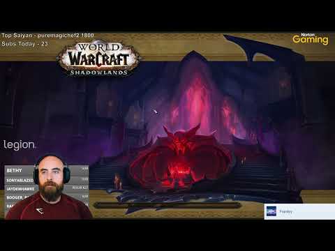 Bajheera & Jenny Doing Mythic+ Halls Of Attonement - Shadowlands 9.1.5 Night Fae Fury Warrior PvE