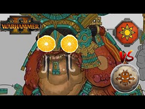 THE ORANGE TOAD & THE TROLL KING | Norsca vs Lizardmen - Total War: Warhammer 2