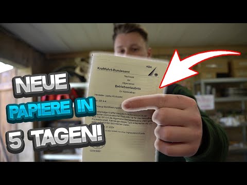 😍 TUTORIAL! KBA Papiere in UNTER 5 TAGEN 🫡 | ich zeig euch wie es geht 🫵🏼