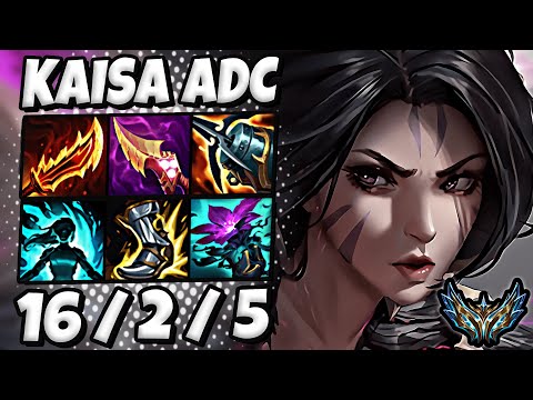 Kaisa vs Sivir [ ADC ] Korea Challenger Patch 14.10 ✅