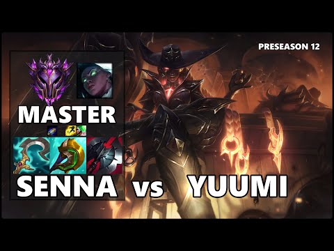 MASTER Support Gameplay - SENNA vs YUUMI PRESEASON 12