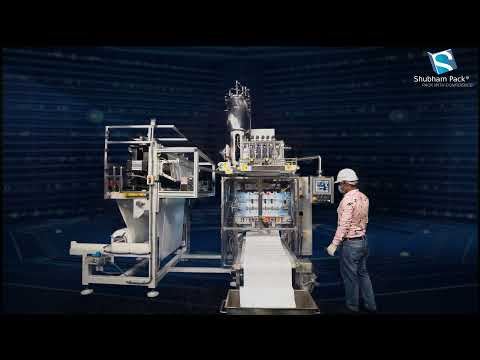 SPM 1200 L FLM | Flowmeter Model | Shubham Pack | INDIA | Multi Track VFFS