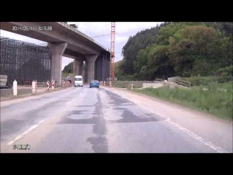 D1 Výstavba premostení Bertotovce 11.05.2014