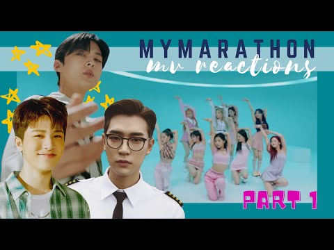 CATCHING UP KPOP; REACTION TO VAV, FROMIS_9, KNK AND TREASURE 🌼