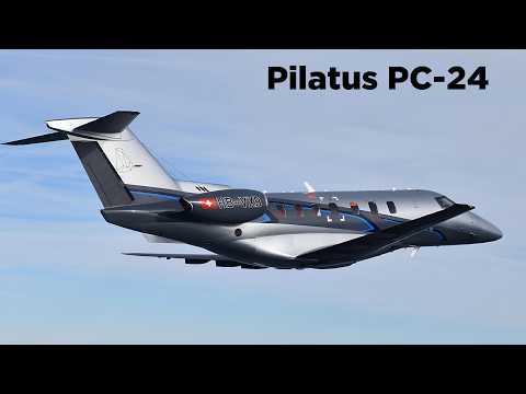 New Pilatus PC 24 - the most versatile business jet ever made!