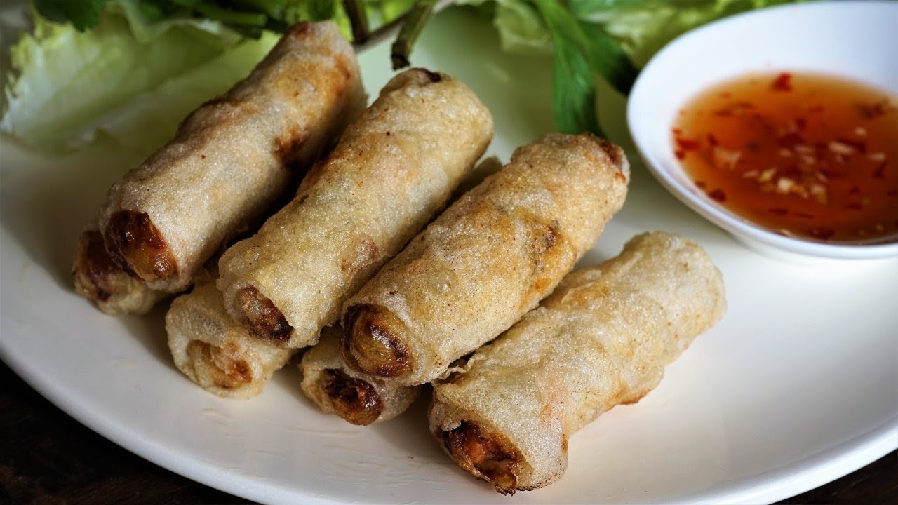 Nems au Poulet Croustillants