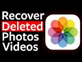How To Recover Permanently Deleted Photos Videos On IOS IPhone IPad 2025 NO COMPUTER