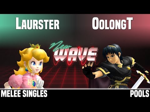 New Wave - SDS | Laurster (Peach) vs OolongT (Marth) - MELEE SINGLES - POOLS
