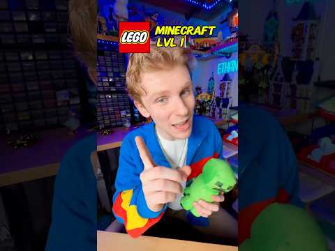 How to build LEGO Minecraft like a PRO… #shorts
