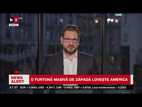 O FURTUNĂ MASIVĂ DE ZĂPADĂ LOVEȘTE AMERICA_Știri B1TV_24 ian. 2026