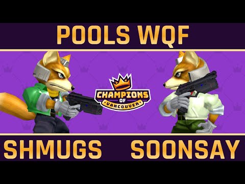 shmugs (Green Fox) vs Soonsay (Neutral Fox) - Pools WQF - Champions of Vancouver