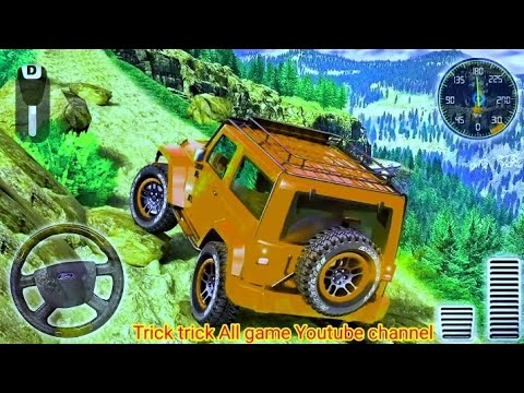 Offroad jeep drifting Simulator 3D Luxury Prado 4x4 SUV Hill Hilmb Racing - Android Gamepaly