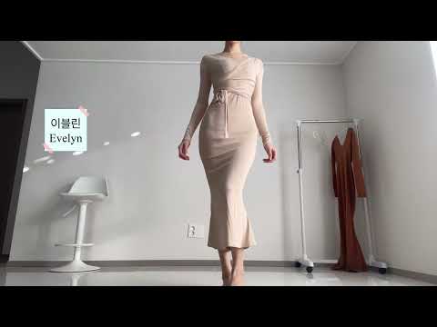 (4K) 신도시 미시룩 룩북 / Tight Dress Lookbook