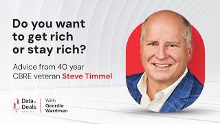 Do you want to get rich or stay rich? CRE Broker advice