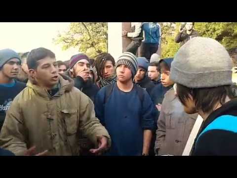 ? vs Delincuente - Gargajo Freestyle