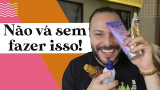 MISTURINHA PARA PROTEGER O CABELO ANTES DA ACADEMIA!