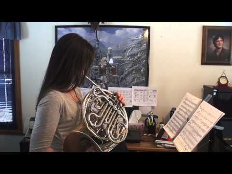Gliere horn solo.