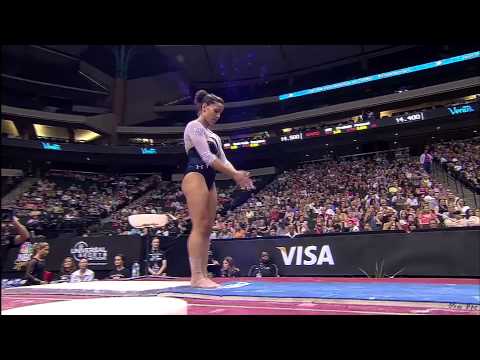Alicia Sacramone - Vault 1 - 2011 Visa Championships - Women - Day 1