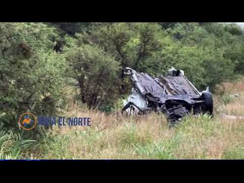 Dos muertos al chocar de frente bajo la lluvia en el interior de Córdoba