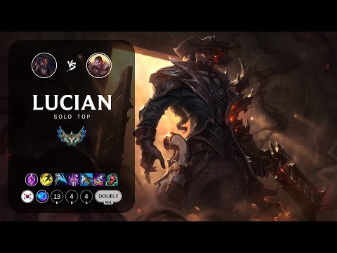 Lucian Top vs Jayce - KR Challenger Patch 13.16