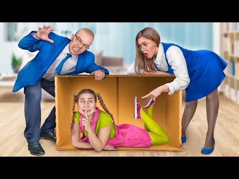 Extreme hide-and-seek with babysitters!