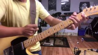 Brad Paisley - Some Mistakes (Guitar Solo Cover by Luke Gallagher)