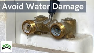 Stop Water Leak at Washing Machine Valve — Fast Temporary Fix