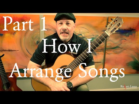 How I Make Fingerstyle Guitar Arrangements (with Lead Sheets) -  Part 1 - Amazing Grace