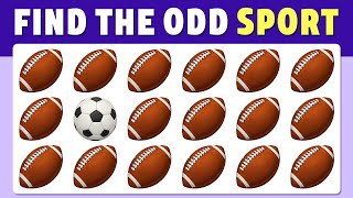 Find The Odd One Out | Sports Edition 🥎