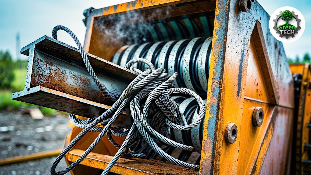 Extreme Dangerous Wood Chipper & Shredder Demolitions: Crushing Everything in Sight! #26