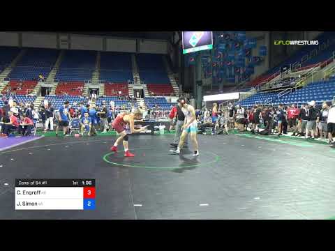 2018 USMC-USAW Cadet & Junior FS Nationals/Cadet 145 Consi Of 64 #1 - Christian Engroff (KS) Vs. J