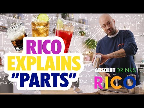 Bartending Basics with Rico: Parts | Absolut Drinks