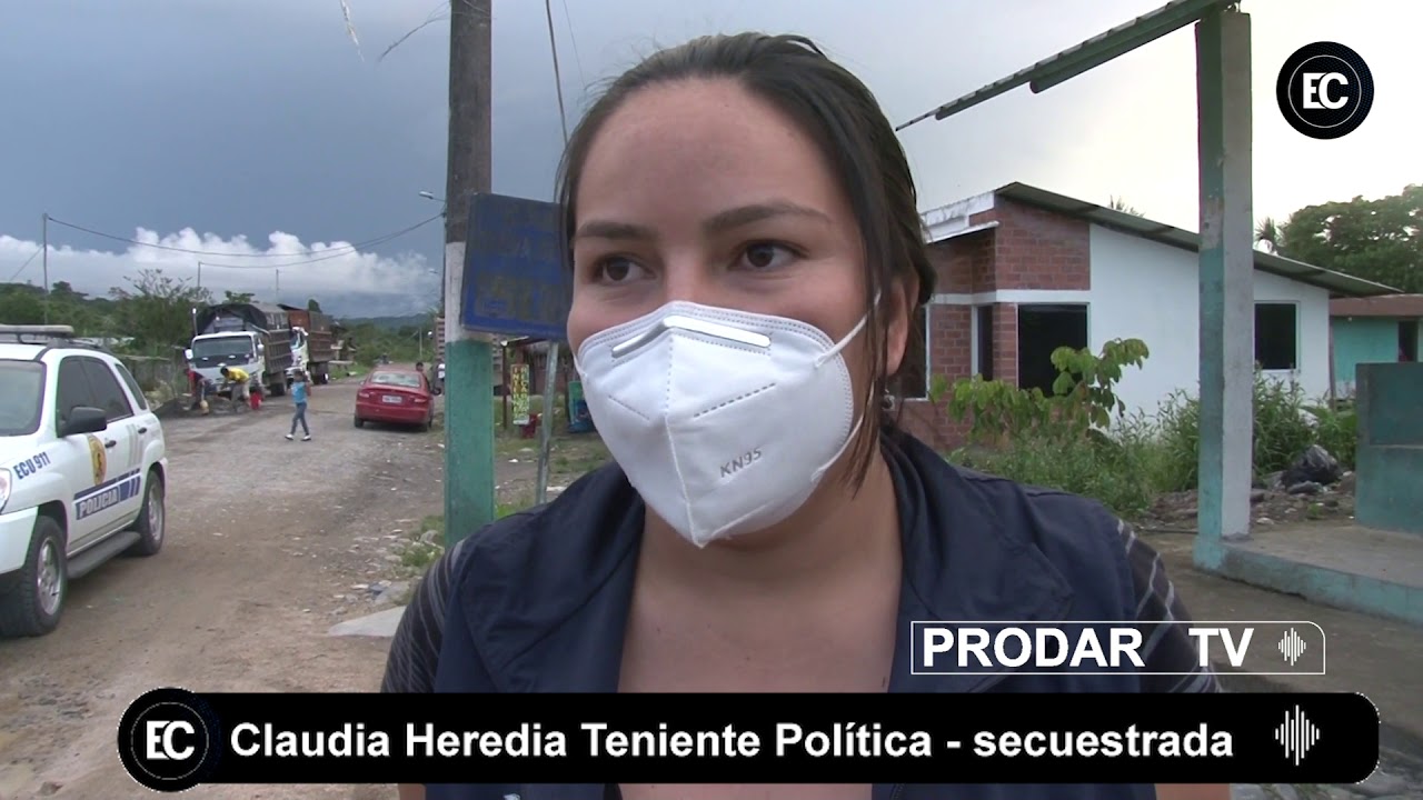 Cómo vivió Claudia Heredia,  la Teniente Política de la Parroquia Simón Bolívar en manos de sus secuestradores