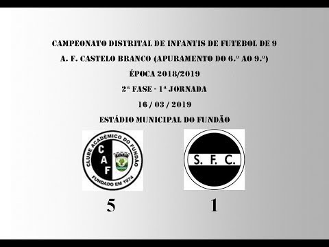 20190316 - Futebol 9 - 1ª Fase - 1ª Jornada - CAF vs Sertanense - Completo