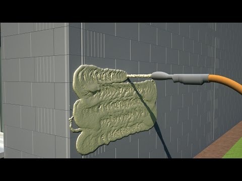 Enduit facade et interieur en 3D d'une maison individuelle - Je construis ma maison avec